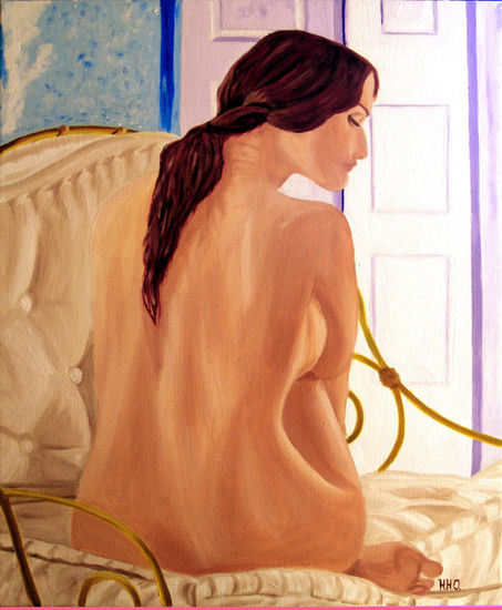 La Espera Oil Canvas Nude Paintings