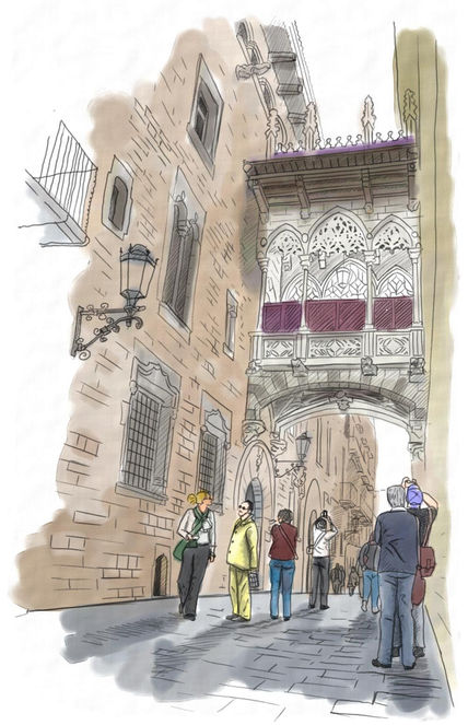 Calle del bisbe