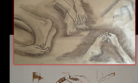 Bocetos y pinturas
