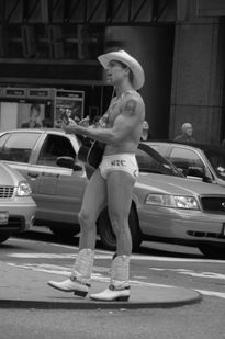 NYC  Cow Boy