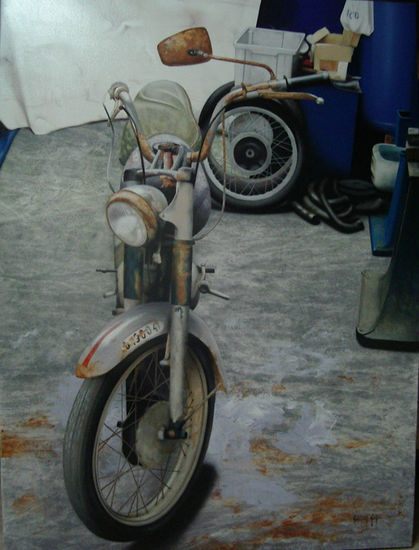 LAVIEJA MOTOCICLETA Acrylic Panel Others