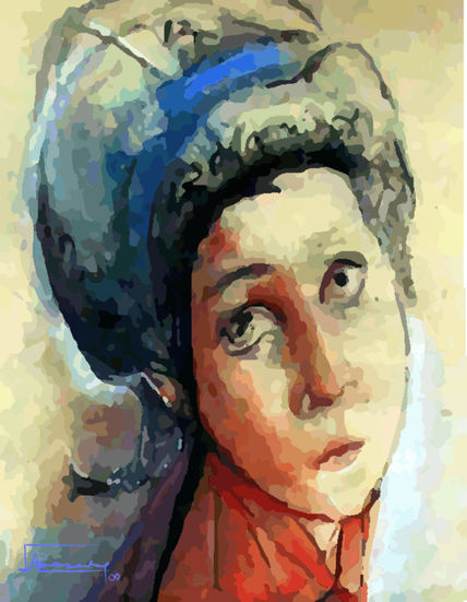 Niña triste