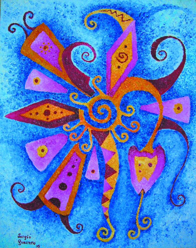 un alebrije en el sol