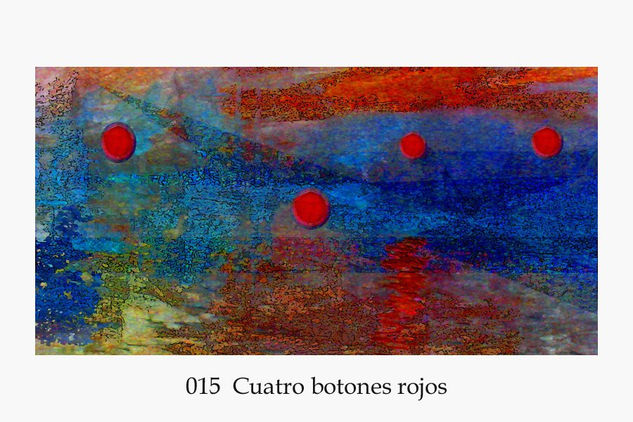 015 Cuatro botones rojos 