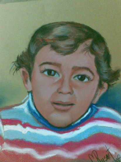 Raggi Pastel Card Portrait