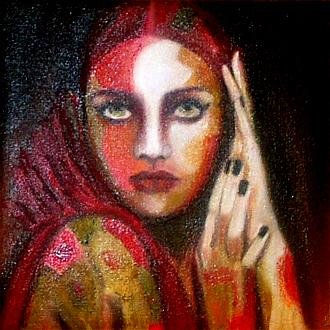 Mujer pintada