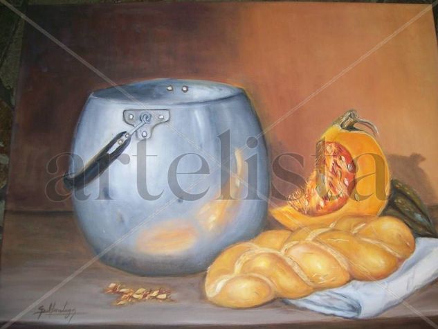 PUCHERO Oil Canvas Still Life Paintings