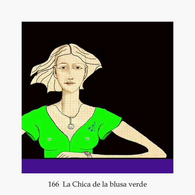 166 La Chica de la blusa verde