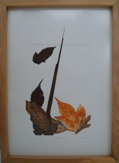 Otoño Collagraphy