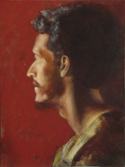 Muchacho Óleo Lienzo Retrato