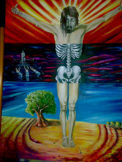 TRANSFIGURACION Óleo Lienzo Figura