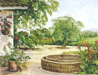 07_LA PILA Oil Canvas Landscaping