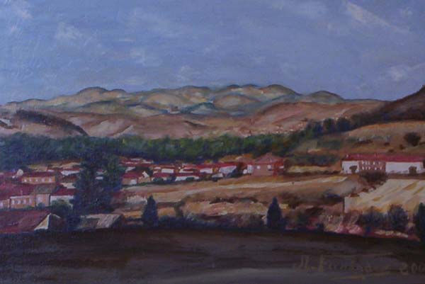 Paisaje de Tapia de la Ribera