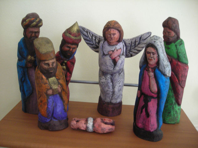 Nacimiento Madera Figurativa