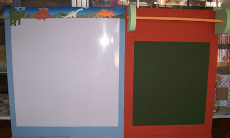 Papelógrafo o pizarra de tiza líquida