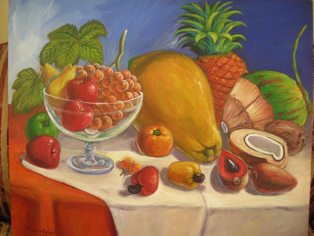 Bodegon Mixto Acrylic Canvas Still Life Paintings