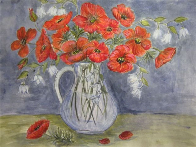 AMAPOLAS Watercolour Card Landscaping