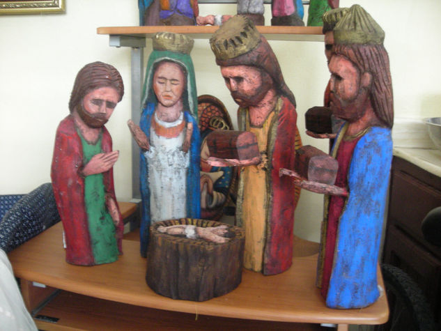 Nacimiento III Madera Figurativa