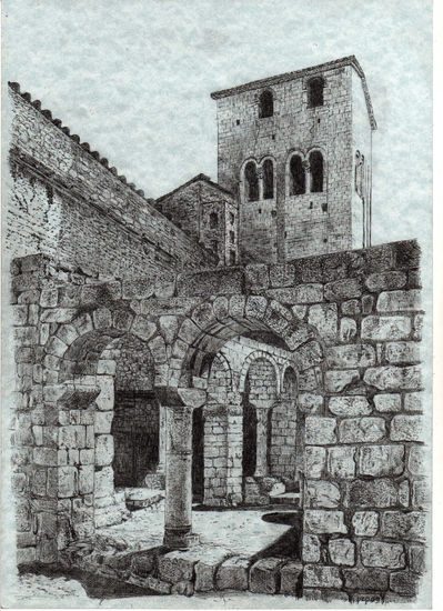 monestir de San Sebastià dels Gorchs(Avinyonet) 