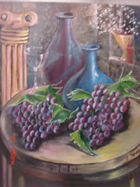 Bodegon uvas