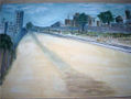 costado de una via