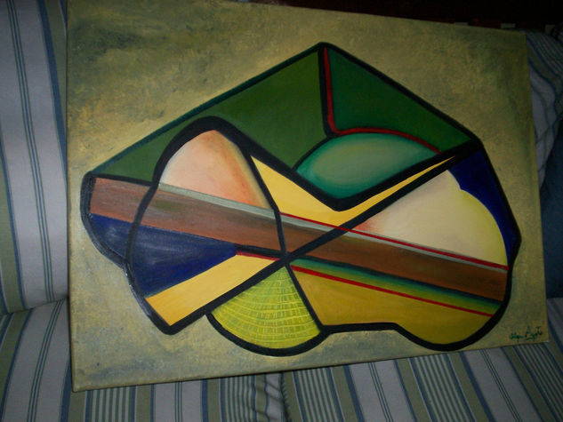 Figuras Geometricas VII Oil Canvas Others