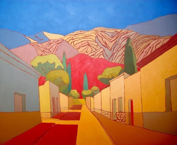 "Calle de Purmamarca" cerro de los siete colores 