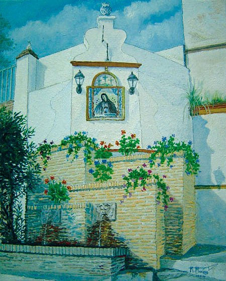 Gelves (Fuente-Ceramica)  Ntra Sra de la Soledad