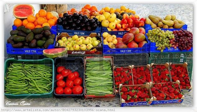 Frutas y Verduras Otras temáticas Color (Digital)