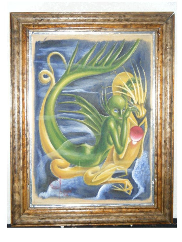 SIRENA CON DRAGÓN