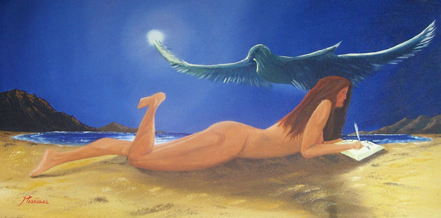 Libro de los sueños Oil Canvas Nude Paintings