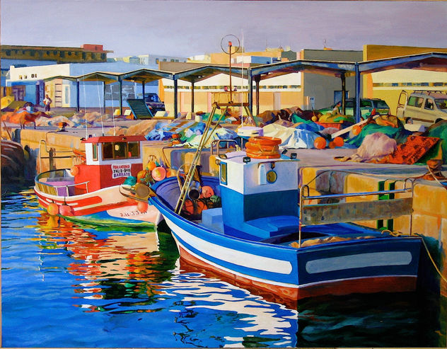 ATARDECER EN EL PUERTO
