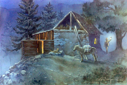 Noche en la sierra...