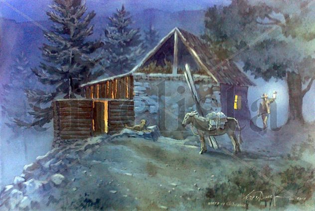 noche en la sierra tarahumara
