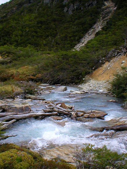 Agua azul de Glaciar Nature Color (Digital)