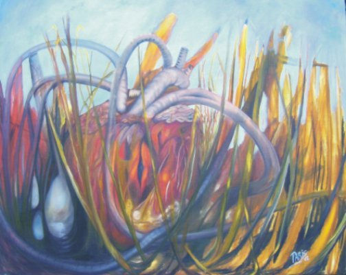 Infarto de mujer Oil Canvas Others