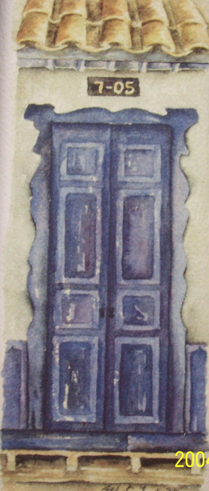 Puerta Azul