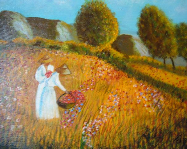 RECOGIDA DE FLORES