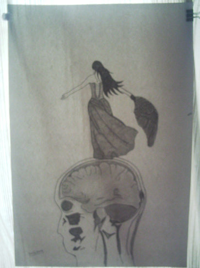 Boceto "Suicidio de pensamientos" 