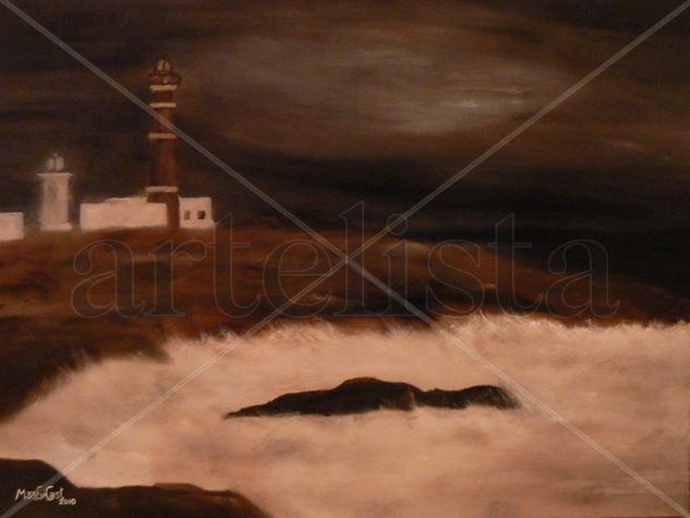 cabo polonio Oil Canvas Landscaping