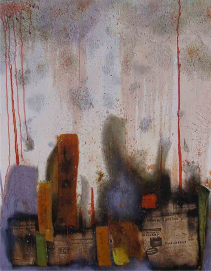 favelas Mixed media Canvas Others