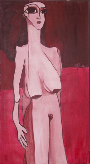 tierra Acrylic Canvas Figure Painting