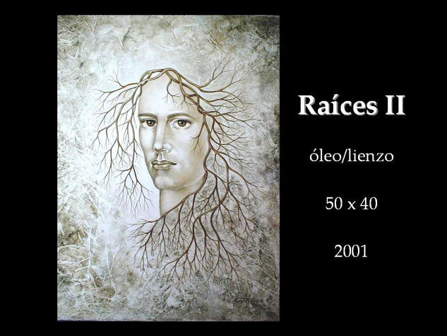 Raices Óleo Lienzo Figura