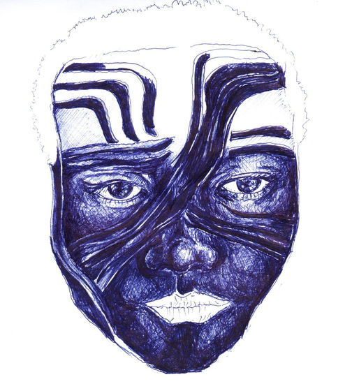 rostro_esfero_01 Tinta