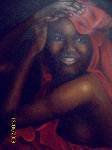 UNA MIRADA Oil Canvas Figure Painting