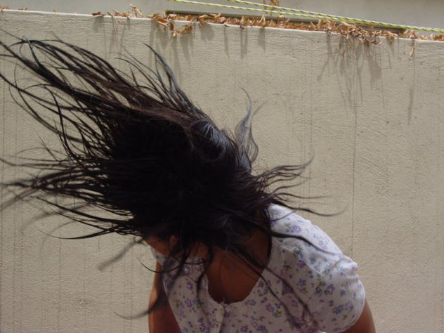 Cabello en movimiento 1