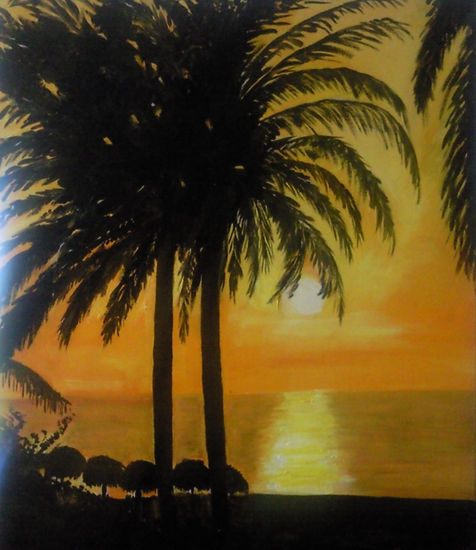 PUESTA DE SOL Oil Canvas Landscaping