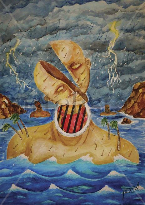 Entre la tempestad...