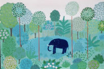 El elefante en la...