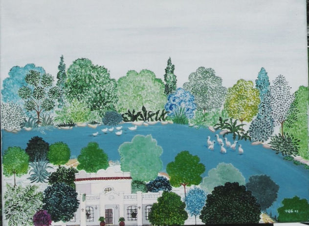 La estancia y el rio